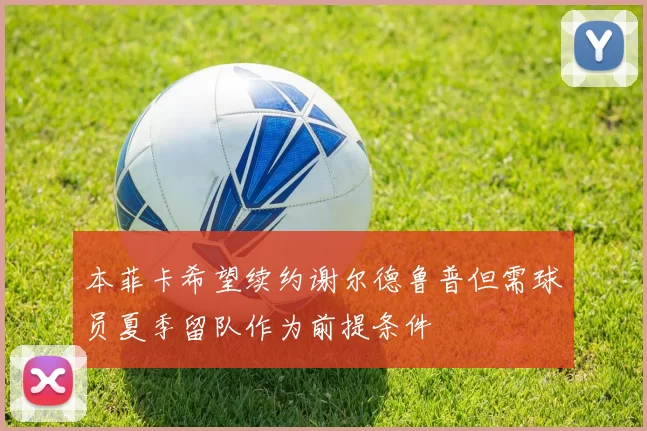 本菲卡希望续约谢尔德鲁普但需球员夏季留队作为前提条件